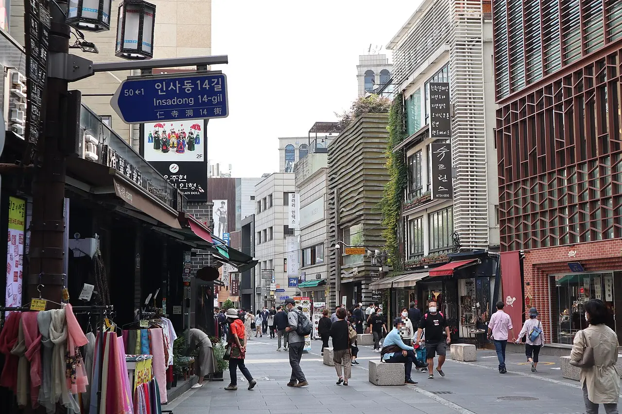 Phố Insa-dong — Seoul