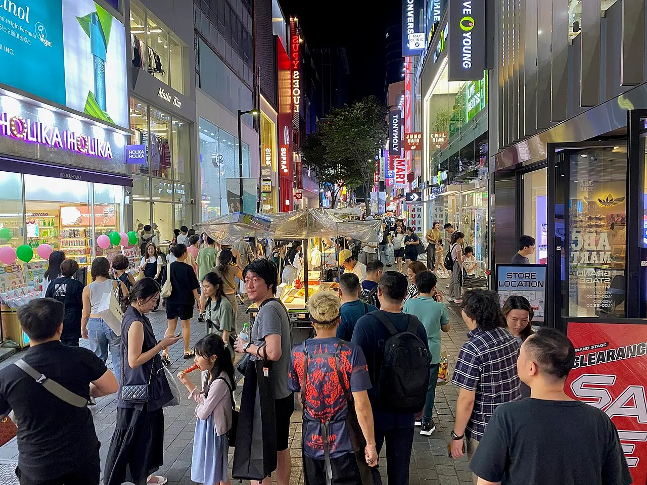 Phố Myeongdong — Seoul