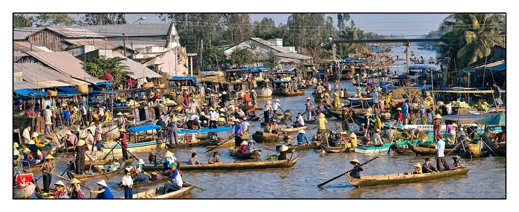 Hậu Giang — Chợ nổi Ngã Bảy