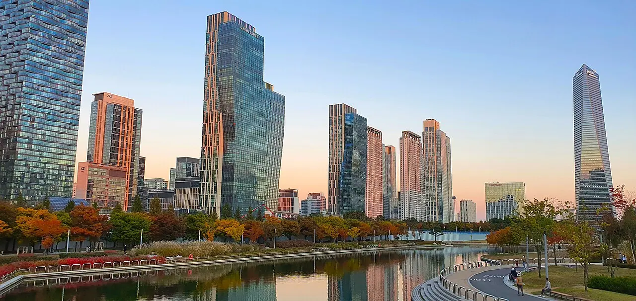 Công viên Trung tâm Songdo — Incheon